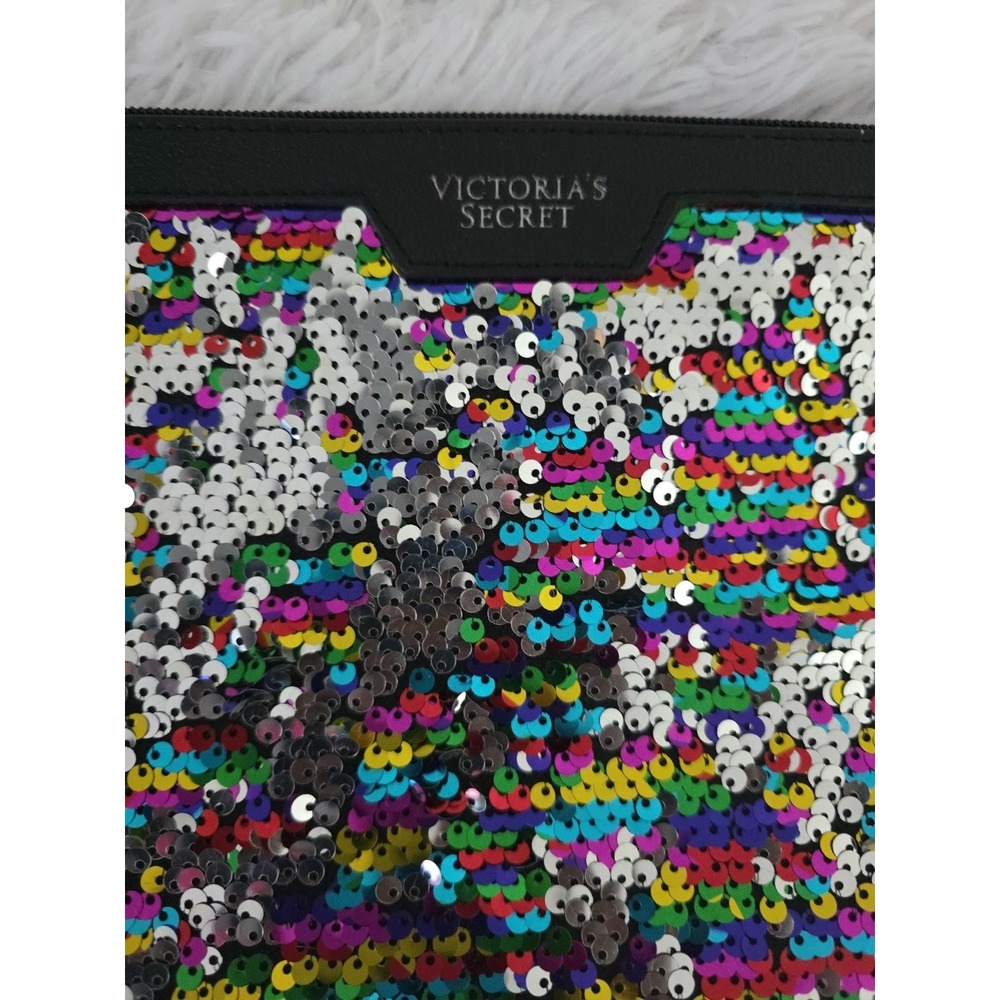 Victoria's Secret‎ | Sequin Clutch / Makeup Bag - Picture 2 of 9
